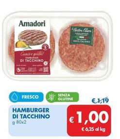 Offerta per Amadori - Hamburger Di Tacchino a 1€ in MD