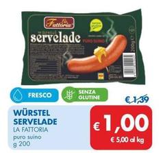 Offerta per La Fattoria - Würstel Servelade a 1€ in MD