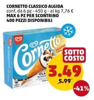 Offerta per Algida - Cornetto Classico a 3,49€ in PENNY