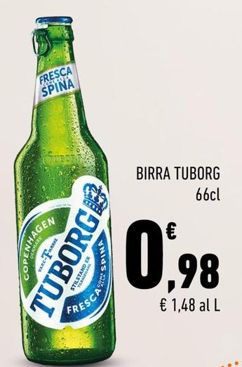 Offerta per Tuborg - Birra a 0,98€ in Conad