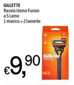 Offerta per Gillette - Rasoio Uomo Fusion A5 Lame 1 Manico + 2 Lamette a 9,9€ in Famila