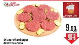 Offerta per Svizzere/Hamburger Di Bovino Adulto a 9,5€ in Gulliver