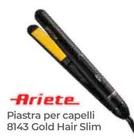 Offerta per Ariete - Piastra Per Capelli 8143 Gold Hair Slim a 14,99€ in Portobello