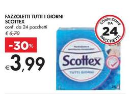 Offerta per Scottex - Fazzoletti Tutti I Giorni a 3,99€ in Bennet