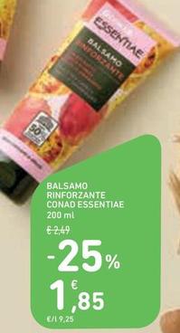 Offerta per Conad - Balsamo Rinforzante Essentiae a 1,85€ in Spazio Conad