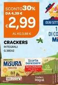 Offerta per Misura - Crackers a 2,99€ in Ekom