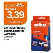 Offerta per Lavazza - Caffè Espresso Crema E Gusto a 3,39€ in Ekom
