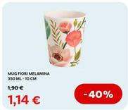 Offerta per Mug Fiori Melamina  a 1,14€ in Max Factory