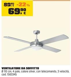 Offerta per Ventilatore Da Soffitto a 69,9€ in OBI