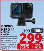 Offerta per Gopro - Hero 11 Action Camera a 299€ in Comet