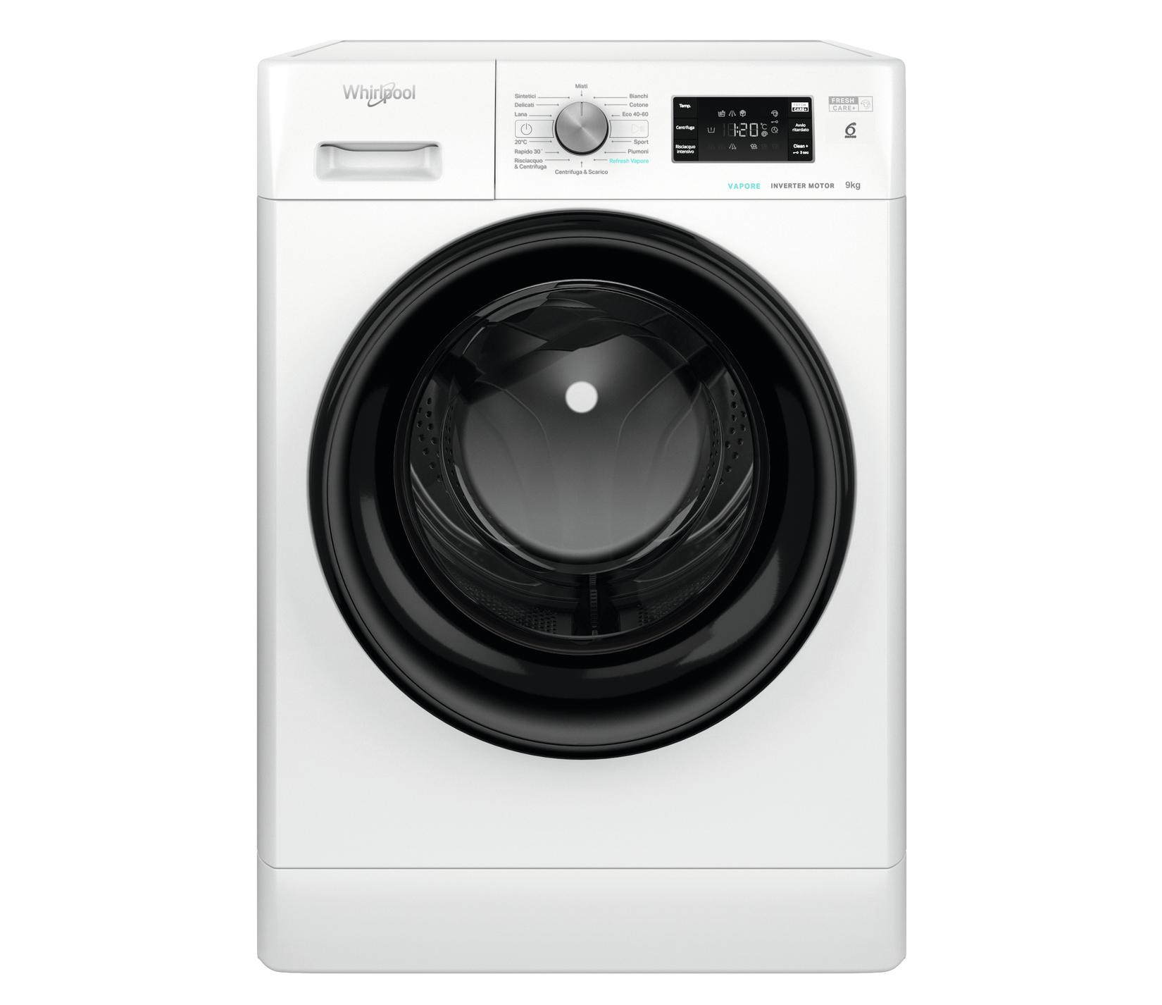 Offerta per Whirlpool - FFB R649 BV IT lavatrice Caricamento frontale 9 kg 1400 Giri/min A Bianco a 399€ in Euronics