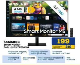 Offerta per Samsung - Smart Monitor Serie M5 LC32CM500EUXE a 199€ in Euronics