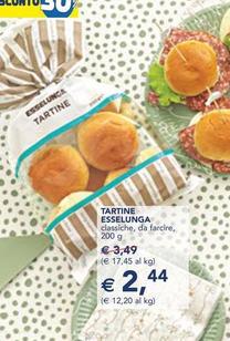 Offerta per Esselunga - Tartine a 2,44€ in Esselunga