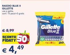 Offerta per Gillette - Rasoio Blue II a 4,49€ in Esselunga
