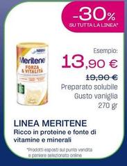 Offerta per Nestlè - Linea Meritene a 13,9€ in Lloyds Farmacia/BENU