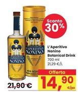 Offerta per Nonino - L'Aperitivo Botanical Drink a 14,9€ in Interspar