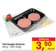 Offerta per Fish Burger Di Tonno a 3,9€ in Interspar