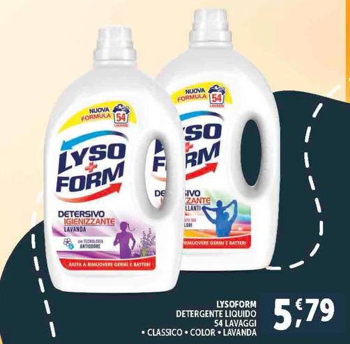 Offerta per Lysoform - Detergente Liquido Classico a 5,79€ in Decò