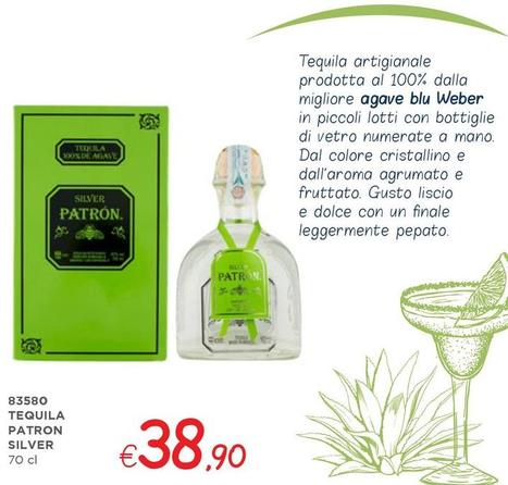 Offerta per Patron Silver - Tequila a 38,9€ in ZONA