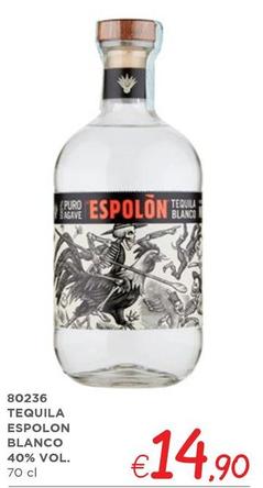 Offerta per Espolon - Tequila Blanco a 14,9€ in ZONA