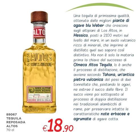 Offerta per Altos - Tequila Reposada a 18,9€ in ZONA