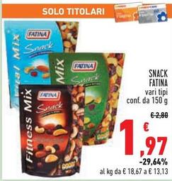 Offerta per Fatina - Snack a 1,97€ in Conad City