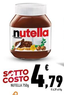 Offerta per Ferrero - Nutella a 4,79€ in Conad