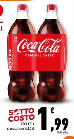 Offerta per Coca Cola - Classica/Zero a 1,99€ in Conad