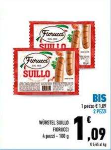 Offerta per Fiorucci - Wurstel Suillo a 1,09€ in Conad City