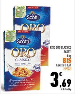 Offerta per Scotti - Riso Oro Classico a 3,69€ in Conad City