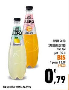 Offerta per San Benedetto - Bibite Zero a 0,79€ in Conad City
