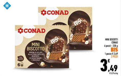 Offerta per Conad - Mini Biscotti a 3,49€ in Conad City