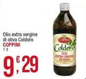 Offerta per Coppini - Olio Extra Vergine Di Oliva Coldoro a 9,29€ in Sidis