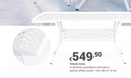 Offerta per Tavolo Ivrea a 549,9€ in Progress