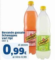 Offerta per Schweppes - Bevande Gassate a 0,99€ in Sigma