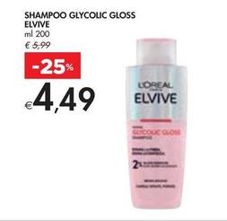 Offerta per Shampoo Glycolic Gloss Elvive a 4,49€ in Bennet