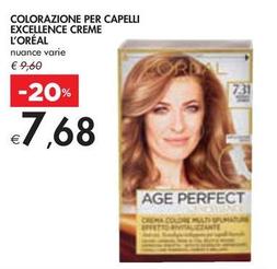 Offerta per L'Oreal - Colorazione Per Capelli Excellence Creme a 7,68€ in Bennet