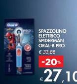 Offerta per Oral b - Spazzolino Elettrico Spiderman Pro a 27,1€ in Bennet