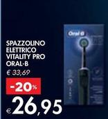 Offerta per Oral b - Spazzolino Elettrico Vitality Pro  a 26,95€ in Bennet