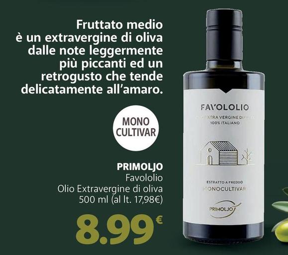 Offerta per Primoljo - Favololio Olio Extravergine Di Oliva a 8,99€ in Dok