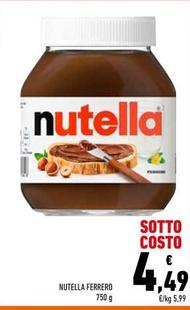 Offerta per Ferrero - Nutella a 4,49€ in Conad