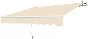 Offerta per T1372011/F - Tenda da sole a barra quadra 200x250 cm beige a 157,7€ in Brico Bravo