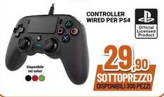 Offerta per Sony - Controller Wired Per Ps4 a 29,9€ in Expert