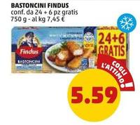 Offerta per Findus - Bastoncini a 5,59€ in PENNY