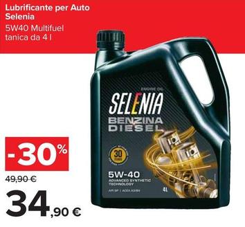 Offerta per Olio motore a 34,9€ in Carrefour Ipermercati