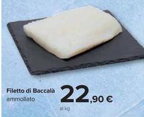 Offerta per Baccalà a 22,9€ in Carrefour Ipermercati