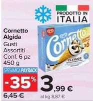 Offerta per  Algida - Cornetto a 3,99€ in Carrefour Market