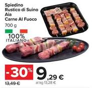 Offerta per Aia - Spiedino Rustico Di Suino Carne Al Fuoco a 9,29€ in Carrefour Market