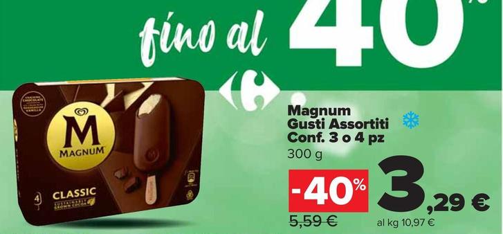 Offerta per Algida - Magnum a 3,29€ in Carrefour Express