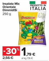 Offerta per Dimmidisì - Insalata Mix Orientale a 1,79€ in Carrefour Express